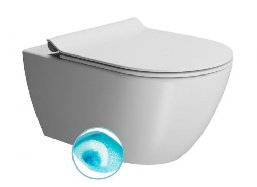 GSI PURA WC závěsné, splachování SWIRLFLUSH, 55x36 cm, bílá dual-mat 881510