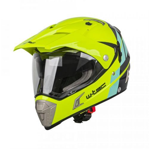 W-TEC Dualsport Camo-Fluo Yellow - XS (53-54)