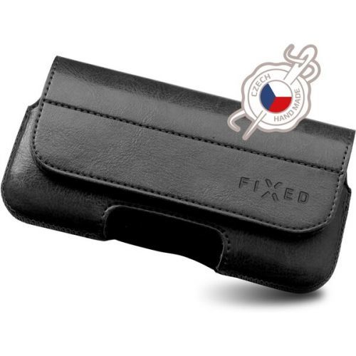 FIXED Sarif 6XL+ (168x78mm) horizontální pouzdro se zavíráním černé