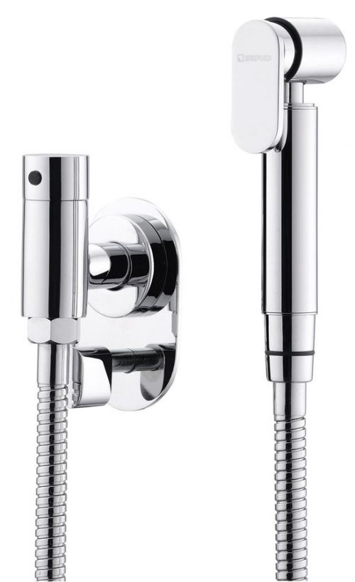 SAPHO Podomítkový baterie s bidetovou sprškou, chrom Bidetset04