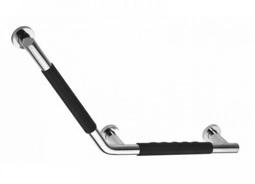 SAPHO Pevnostní madlo 135° s protiskluzem PRAVÉ, nerez (104507711) XR507