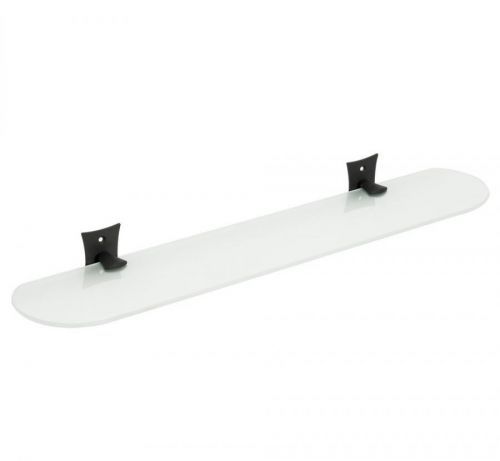 SAPHO REBECCA skleněná police 560mm, černá CC015