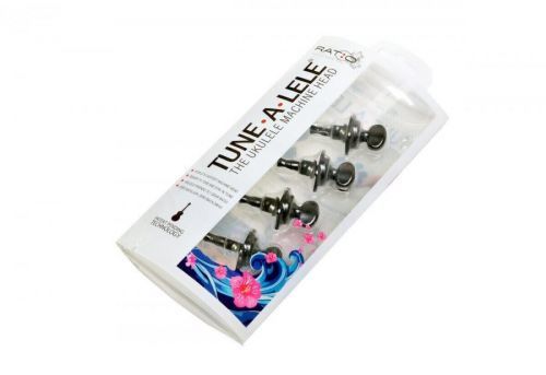 Graphtech Ratio Tune-A-Lele Ukulele Machine Heads - PRU-4004-BK - 4 pcs.