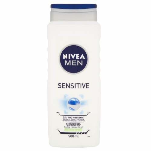 NIVEA Sprchový gel muži SENSITIVE 250ml č.81079