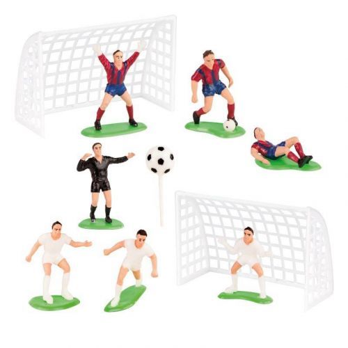 Fotbalové figurky 12ks, 5-6,5cm - Dekora