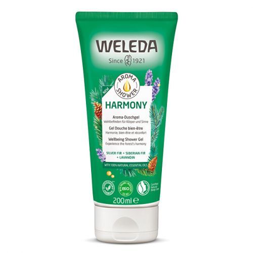 Weleda Harmonizující sprchový gel Aroma Shower Harmony (Wellbeing Shower Gel) 200 ml