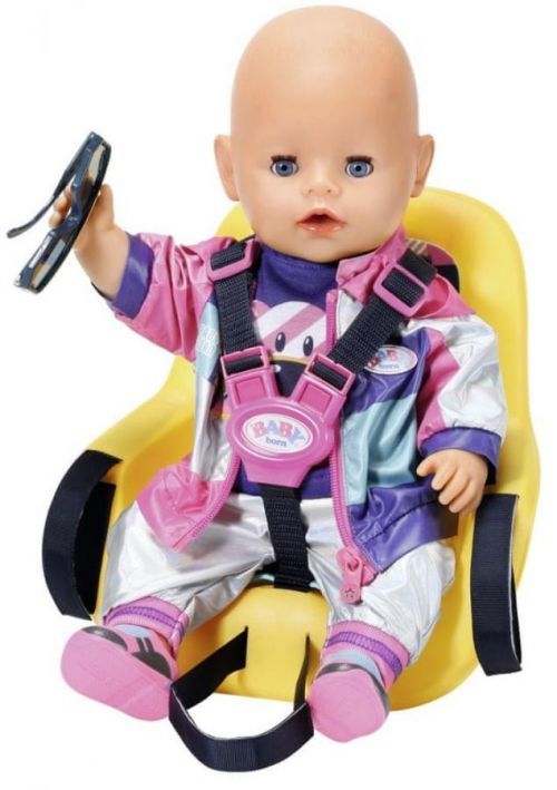 BABY born Sedačka na kolo žlutá