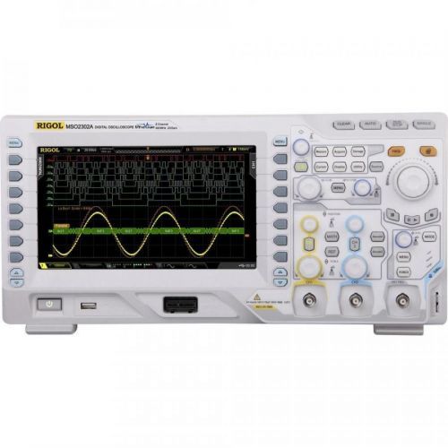 Digitální osciloskop Rigol MSO2202A 200 MHz 8 Bit digitální paměťové médium (DSO), mixovaný signál (MSO), logický analyzátor