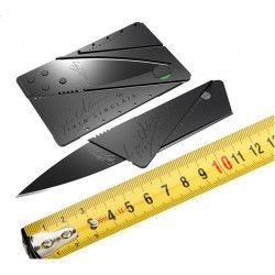 Skládací nůž v kreditní kartě, Barva  Černá