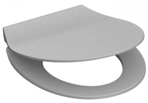 Eisl / Schuette Duroplastové sedátko se zpomalovacím mechanismem SOFT-CLOSE SLIM GREY 82702 82702