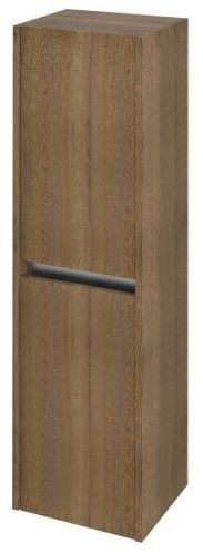 SAPHO NIRONA skříňka vysoká 35x140x30cm, 2x dvířka, levá/pravá, dub Sherwood NR352