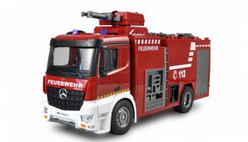 Mercedes-Benz Arocs licencovaný, 1:14, s funkční stříkačkou, proporcionální, LED, zvuky
