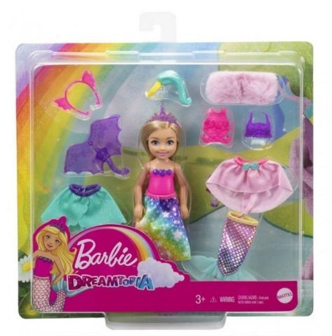 Barbie Chelsea s oblečky herní set