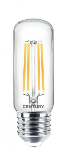 CENTURY LED FILAMENT TRUBKA ČIRÁ 9W E27 4000K 1300lm 360d Čirá