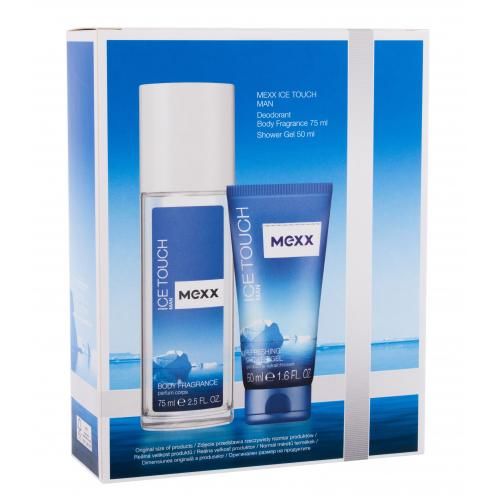 Mexx Ice Touch Man 2014 dárková kazeta deospray pro muže deodorant 75 ml + sprchový gel 50 ml