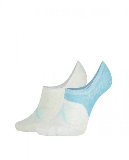 Calvin Klein dámské ponožky 2 pack - ONESIZE (3)
