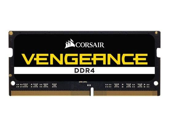 Corsair Vengeance 8GB 2400MHz SODIMM DDR4 CL16 1.2V, černý, CMSX8GX4M1A2400C16