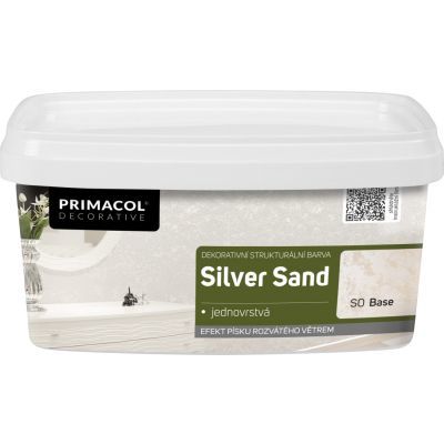 Priomacol Decorative Silver Sand dekorativní strukturální barva, S0 Báze, 1 l
