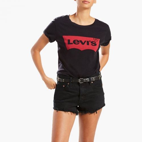 Levi's® tričko Levi's® černá-červená - standardní velikost XS (32)