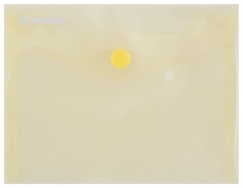 Obálka s drukem průhledná A6 PP, žlutá