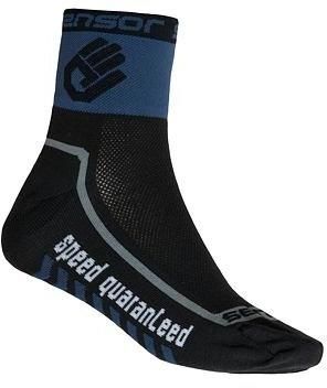 Sensor Ponožky Race Lite Hand černá/tm.modrá 35-38