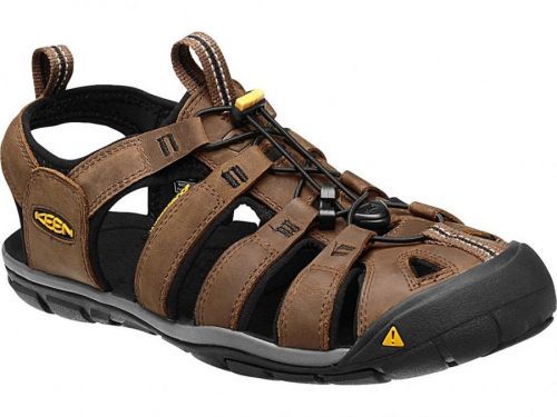 Keen CLEARWATER CNX LEATHER MEN dark earth/black Velikost: 44