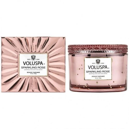 Voluspa VOLUSPA VONNÁ SVÍČKA VERMEIL - SPARKLING ROSE (ŠUMIVÁ RŮŽE), 312 G