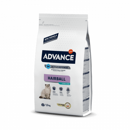 ADVANCE CAT Sterilized Hairball 1,5kg