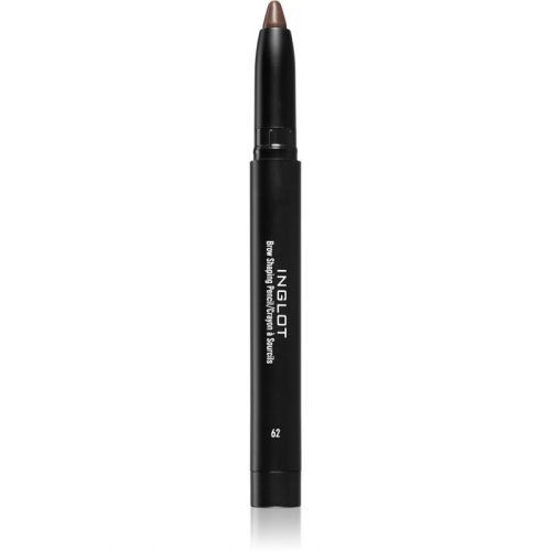 Inglot Brow Shaping Pencil tužka na obočí s ořezávátkem odstín 62 1,4 g