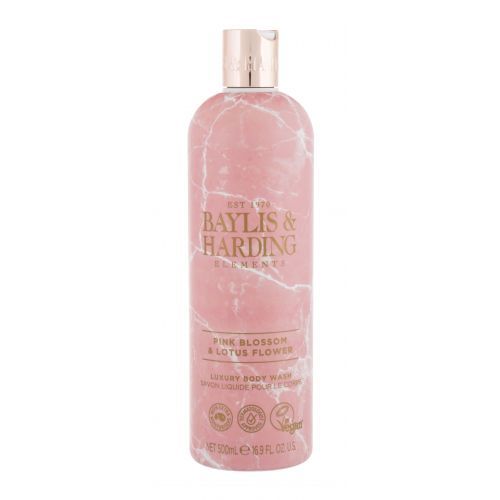 Baylis & Harding Elements Pink Blossom & Lotus Flower 500 ml sprchový gel pro ženy