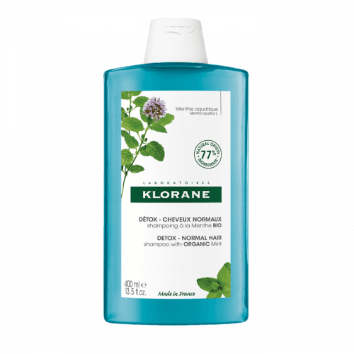 Klorane Šampon detoxikační BIO máta vodní 400ml