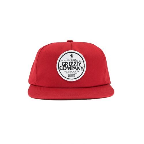 kšiltovka GRIZZLY - Grip Better Snapback Red (RED)