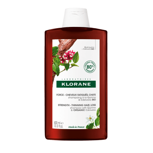 Klorane Šampon chinin a BIO protěží alpská 400ml