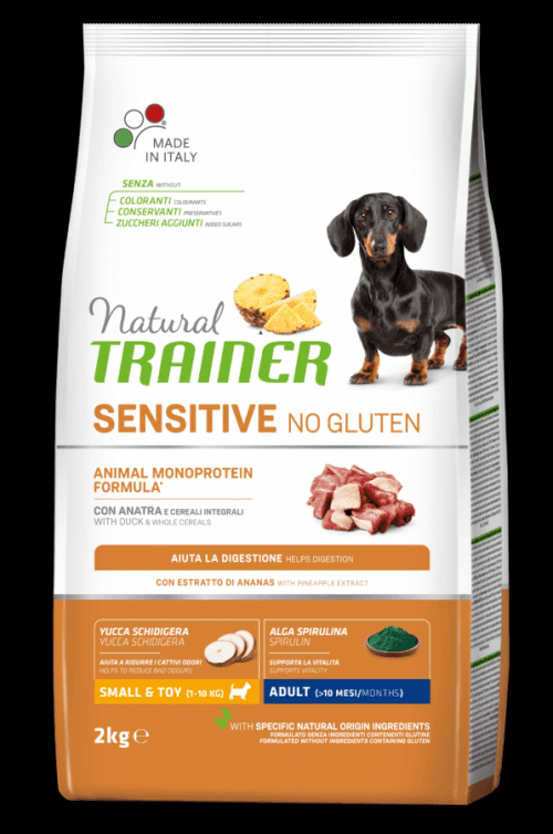 Trainer Natural Sensitive No gluten Adult Mini kachna 2kg