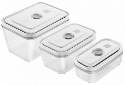 Zwilling sada 3 skleněných vakuovacích dóz Fresh & Save 36803-003