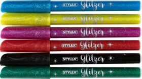 Fixy glitrové 6 barev