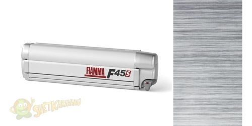 Fiamma Markýza Fiamma Fiammastore F45 S, šedé tělo, plátno Royal Grey 263 x 200 cm