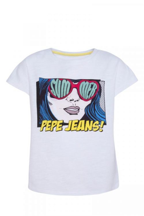 Dívčí tričko  Pepe Jeans PEPPERMINT  10