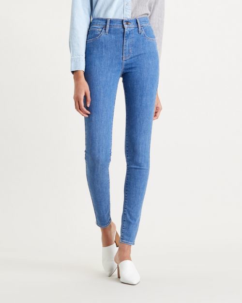 Levi's® 720™ High Rise Super Skinny Jeans Modrá