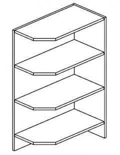 Casarredo ROG dolní otevřený roh MERCURY Zebra pravý