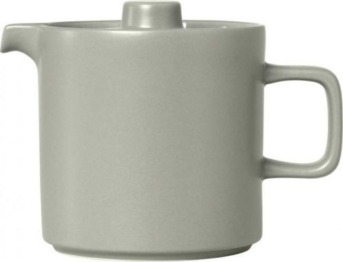 Světle šedá keramická čajová konvice Blomus Pilar, 1 l