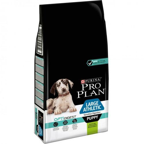 Purina Pro Plan Dog OptiDigest Large Breed Puppy Athletic Sensitive Digestion jehně 12kg