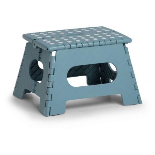 Zeller Skládací plastová stolička Zeller modrá 22 cm