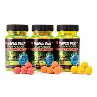 Carp Food Perfection Mini Pop-Up boilies 12mm/30g Perfektní jahoda
