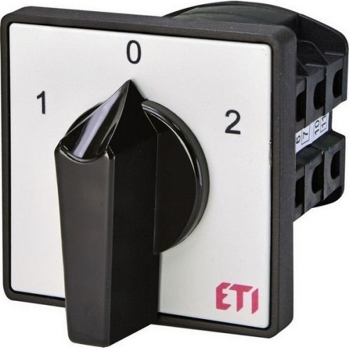 Vačkový spínač ETI 32A 3P 1-0-2 CS 32 53 U