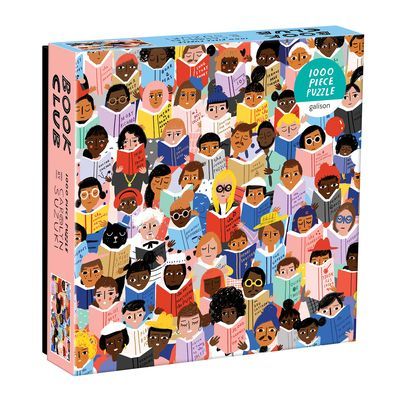 Book Club 1000 Piece Puzzle in a Square Box(Game)