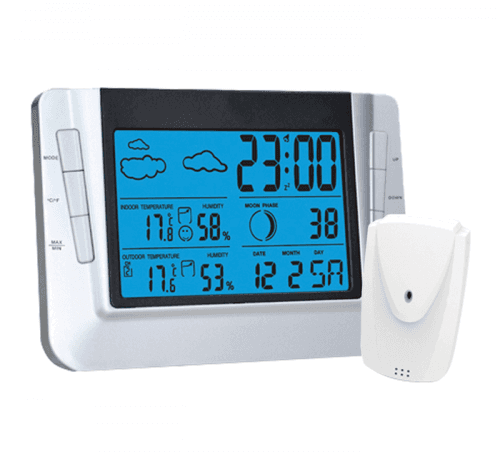 Rádiem řízená meteorologická stanice JVD RB608