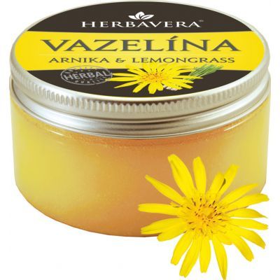 Herbavera arniková vazelína s citronovou trávou, 100 ml