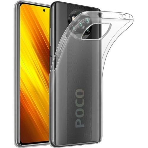 Smarty ultratenké TPU kryt 0,5mm Xiaomi POCO X3 čiré