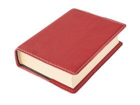 Obal na knihu KLASIK XL - 25,5 x 39,8 cm, Barva kůže: Červená (K64)